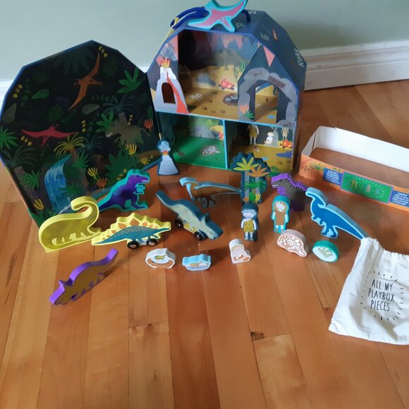 Floss and Rock Dinosaur Playbox - Picture 1 of 5